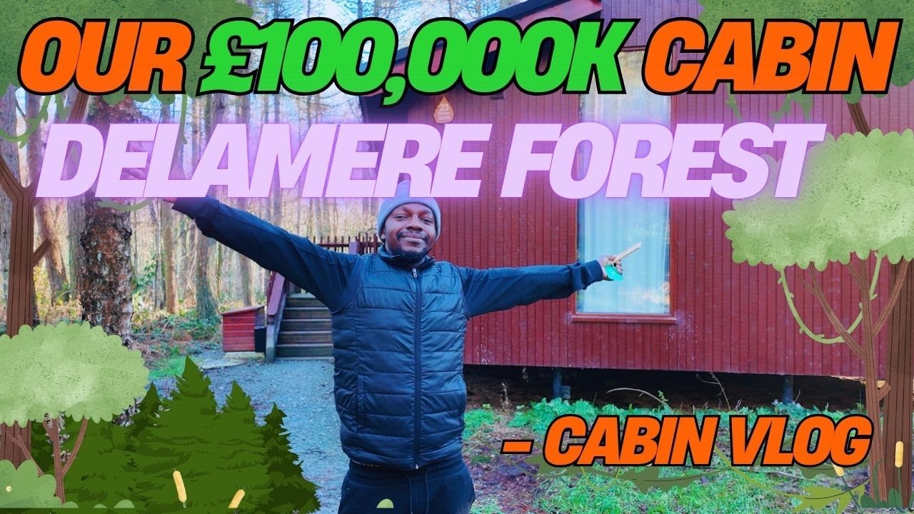 Escape to Nature 🌲 | My Cosy Cabin Getaway in Delamere Forest 🌿✨| Filmed x  DJI Pocket 3 #djipocket3