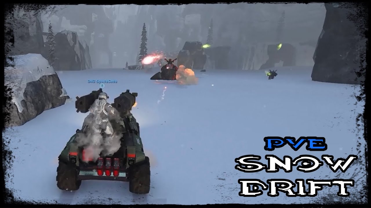 Snowdrift Campaign AI Test PVE | Halo Infinite Forge Map (Work In Progress)