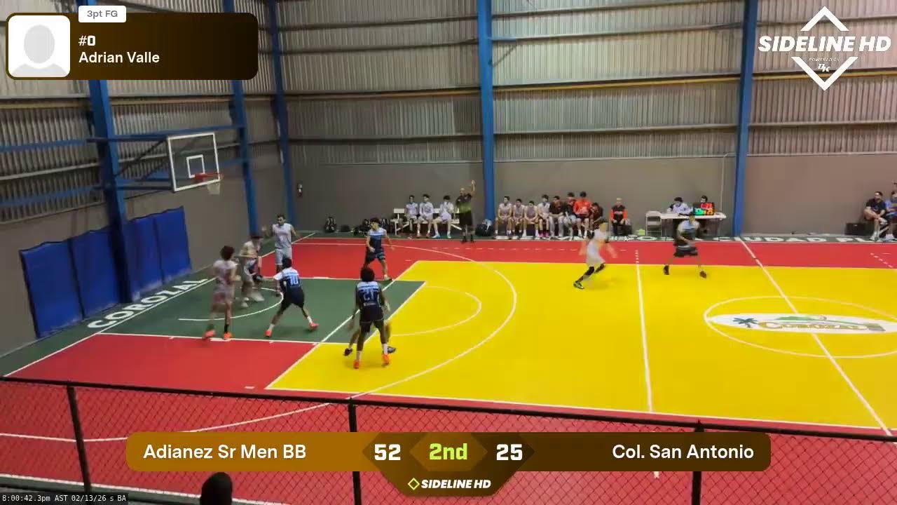 Adianez Sr Men BB @ Col. San Antonio (2026.02.13)
