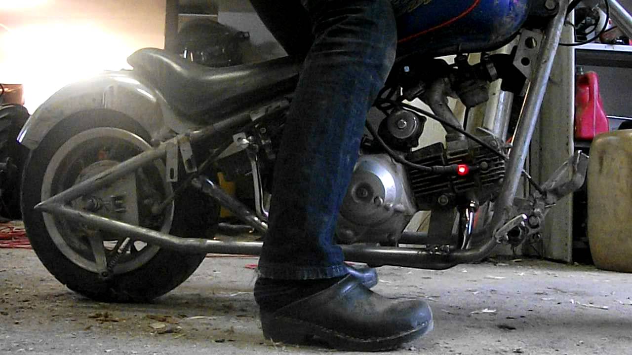 start op 110cc mini chopper after 3-4 months