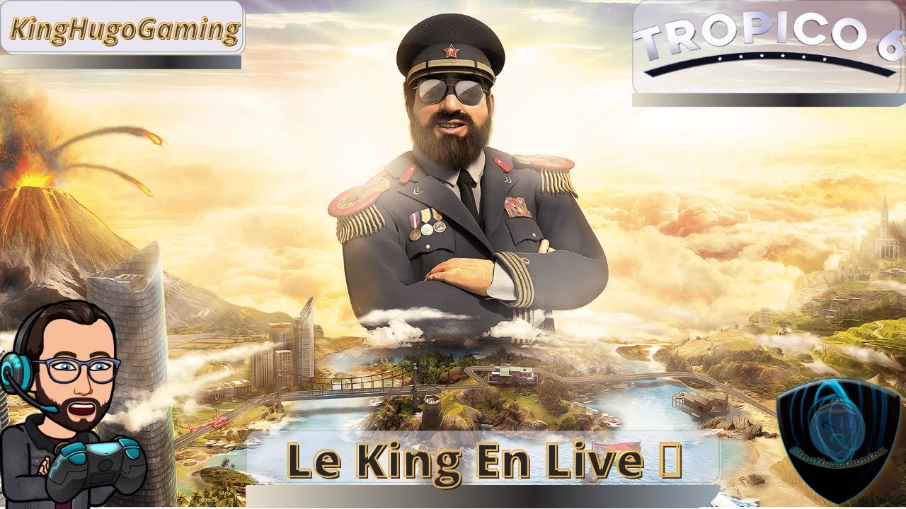 [FR] Let's Play Tropico VI #1 🌴🥥🌞 En Direct 🎮🎥