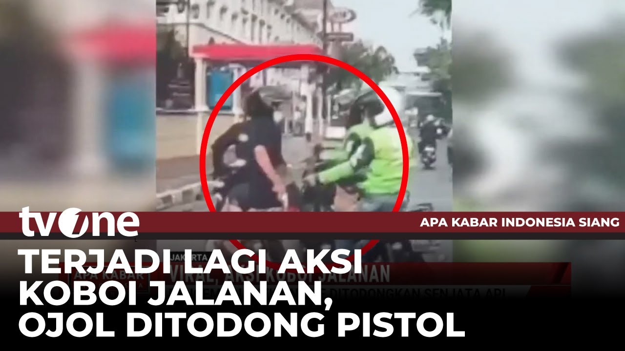 VIRAL! Pengemudi Ojek Online Ditodong Pistol oleh Pengendara Lain | AKIS tvOne