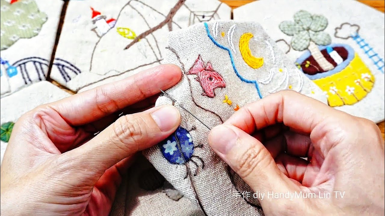 Applique Idea┃HandyMumLin sewing project