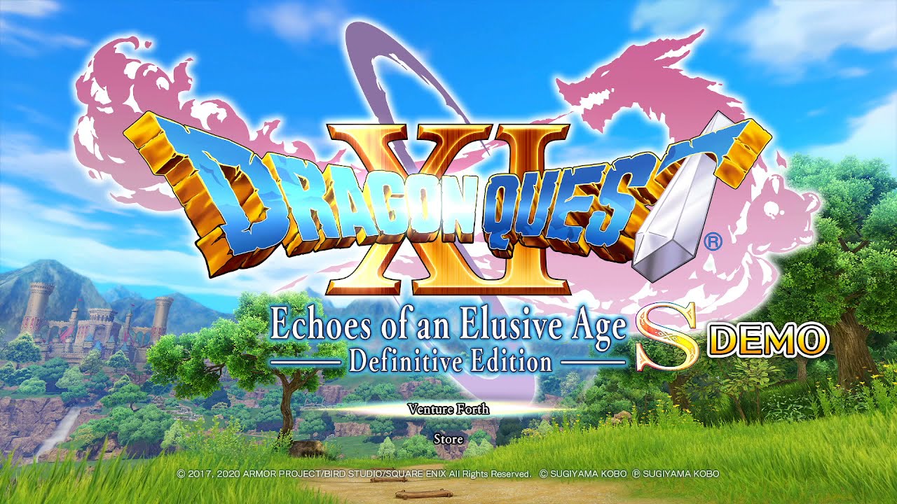 Dragon Quest XI S - Opening & Title Screen