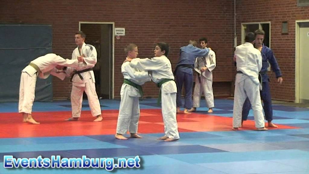 Judo-Trainer Slavko Tekic. Trainig Wettkämpfer U14-U21. Hamburg 30.01.2013 Teil1