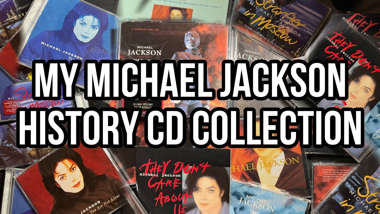 My Michael Jackson History CD Collection | Scream, They Don’t Care About Us, You Are Not Alone
