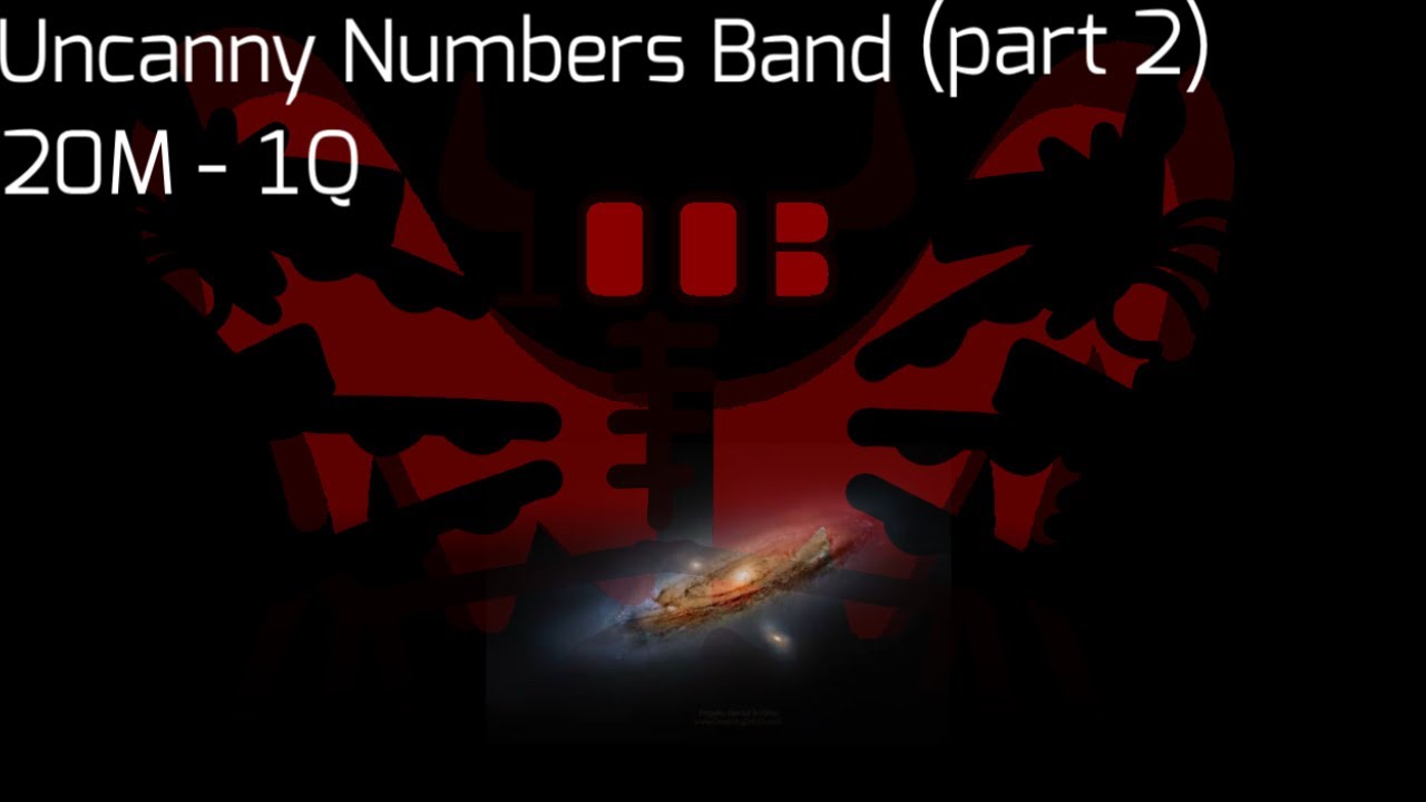 Uncanny Numbers band (1 - 1B and BEYOND (Part 2)