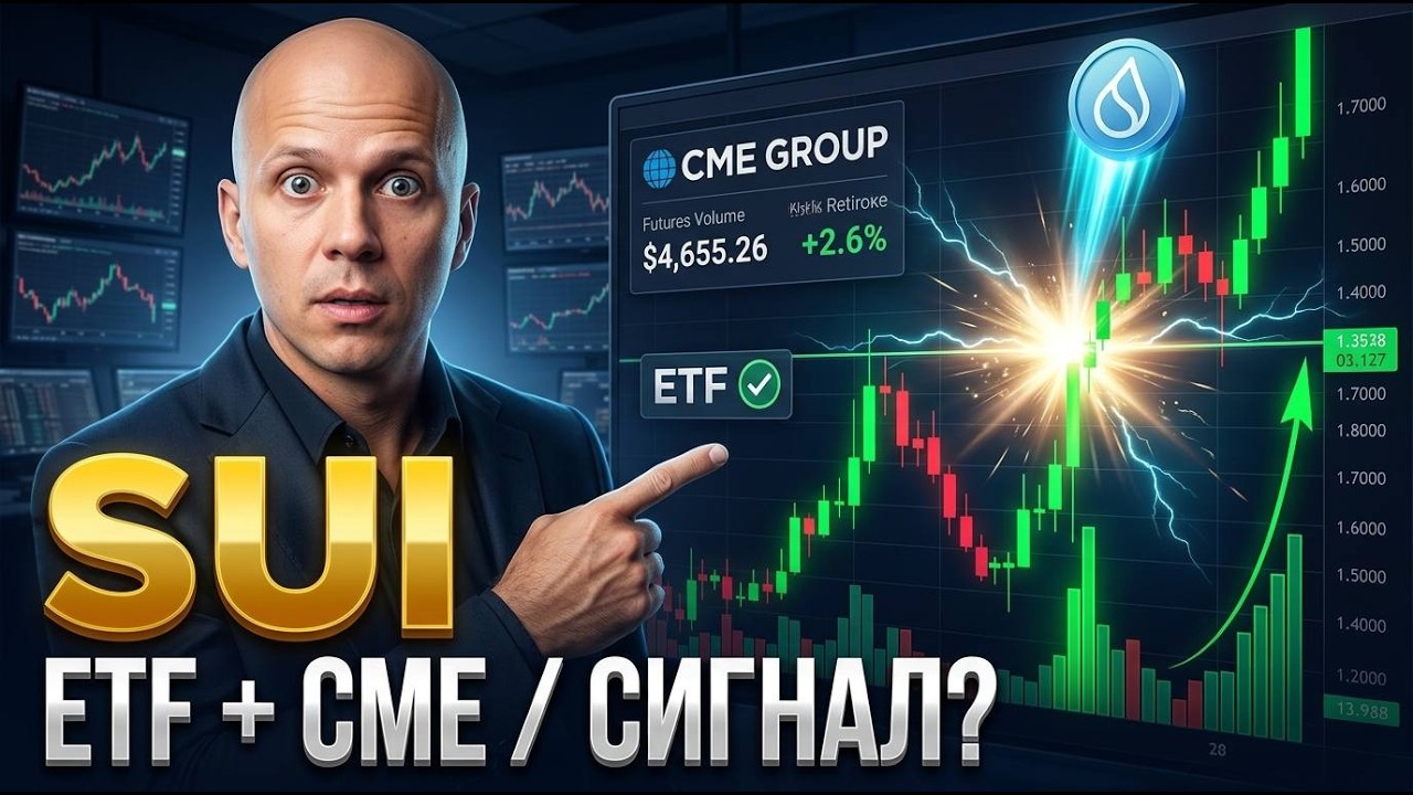 SUI ПОЛУЧИЛ ВСЁ, ЧТО ПОЛУЧАЮТ ТОЛЬКО ТОП-5 КРИПТЫ. Что Происходит с SUI? -82% коррекции