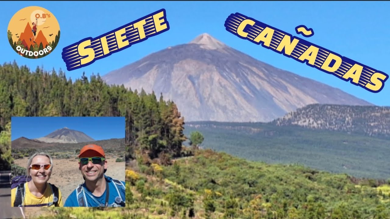 Mount Teide Seven Canyons hike. Tenerife walking trails.  Siete Canadas. Visitors centre. Canaries.