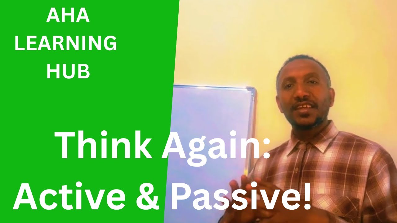 	Active & Passive Voice – 3 Tenses Made Easy