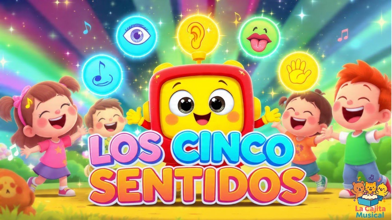 Los Cinco Sentidos &ndash; Canci&oacute;n Infantil Educativa | La Cajita Musical