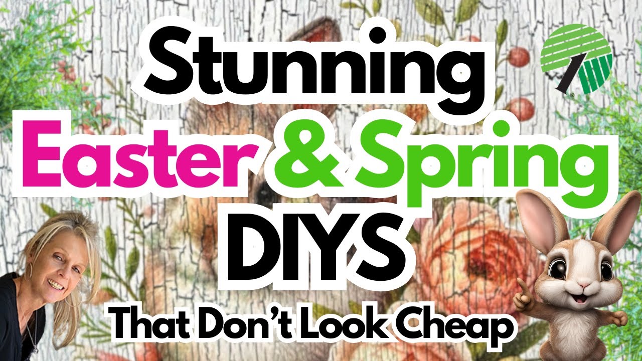 All New Stunning Easter & Spring DIYS That Don't Look Cheap!