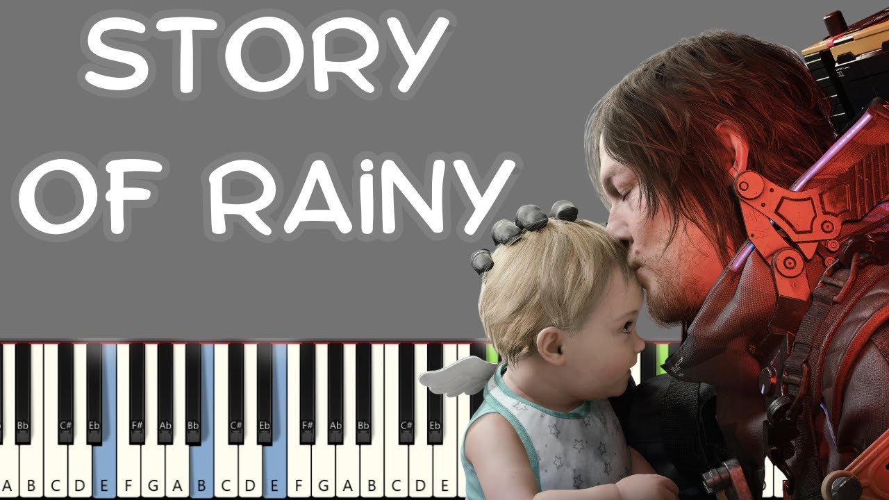 Story of Rainy - Death Stranding 2: On the Beach Ost Piano Tutorial