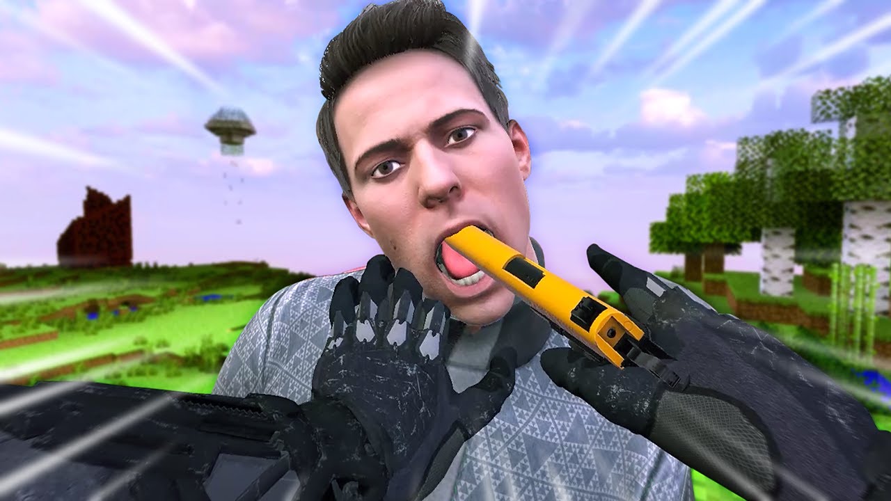 NIE CHCIAŁ ze mną zagrać w MINECRAFT, więc użyłem MOCNYCH ARGUMENT&Oacute;W | BONEWORKS