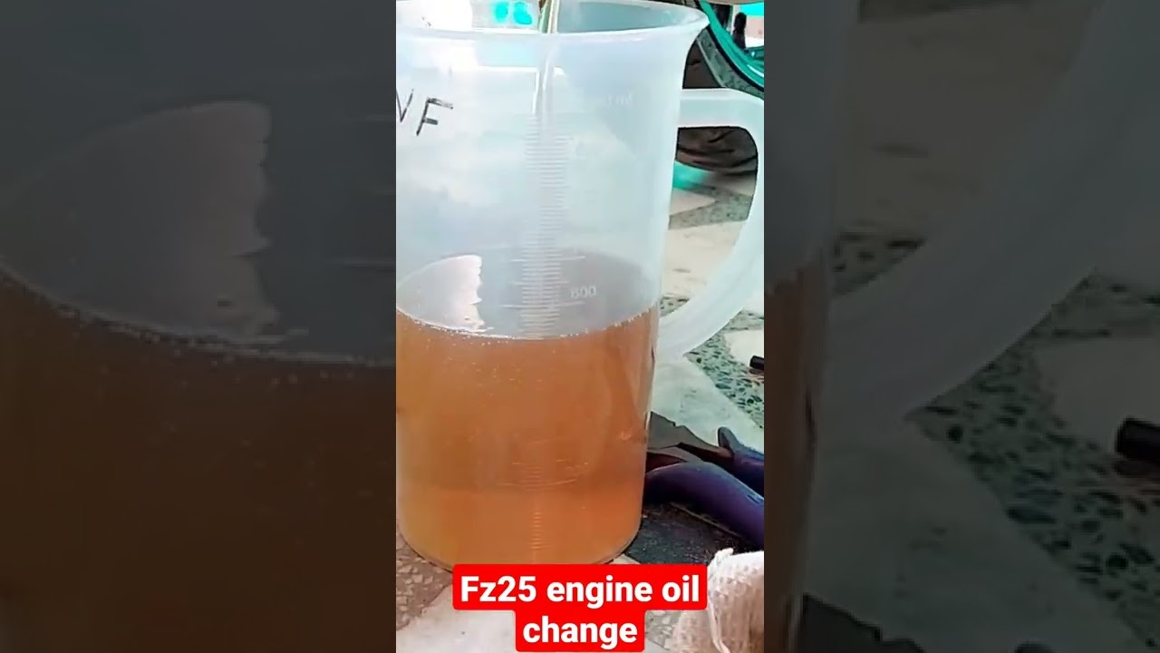 yamaha fz25 engine oil change #shorts #short#fz25