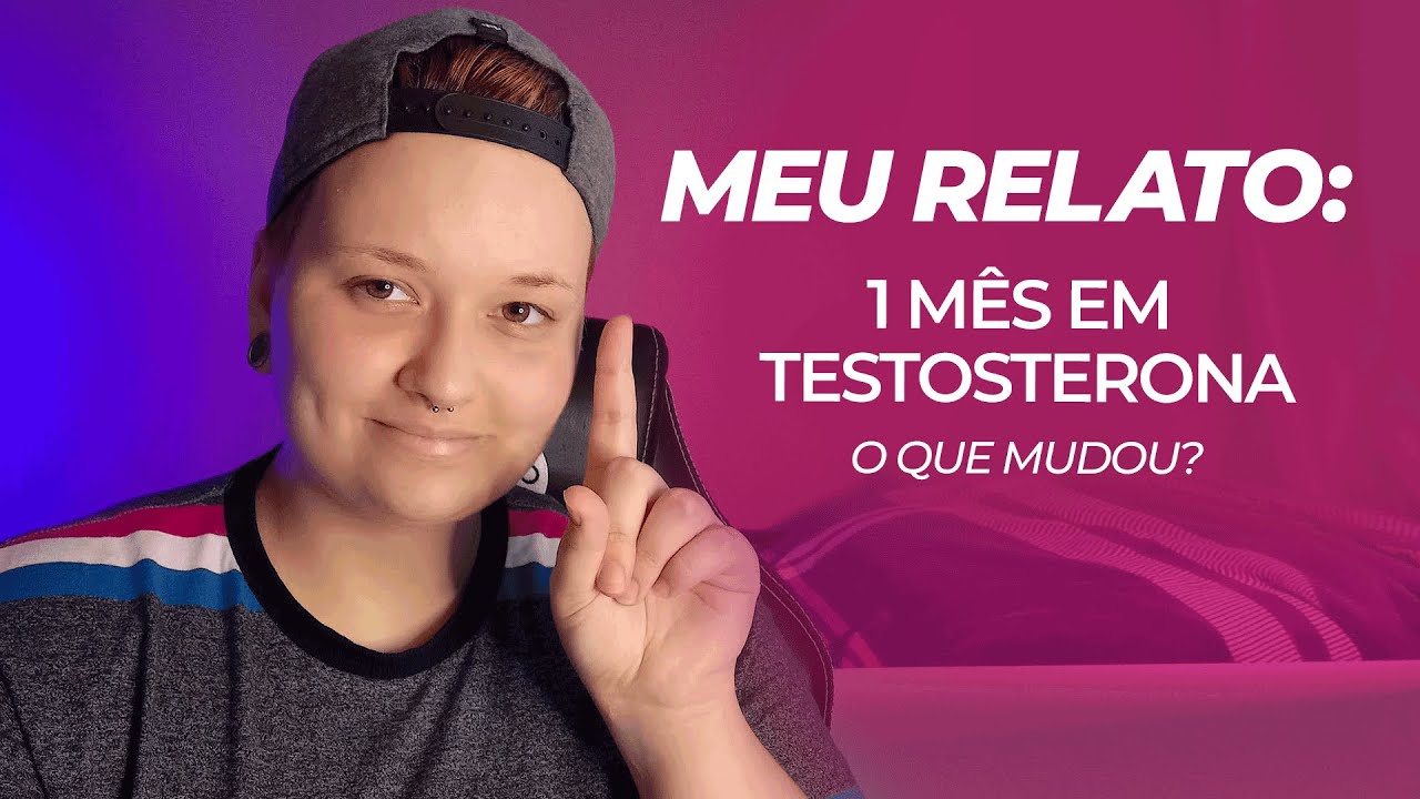Meu primeiro mês em testosterona! O que mudou? ( Transição FTM )