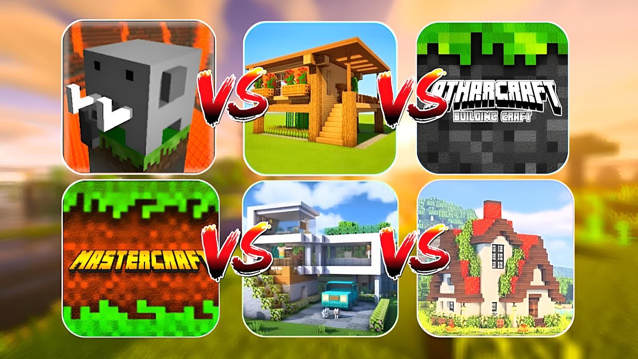 Craftsman vs 5 Funny Worlds! Guess the Coolest One 🤔