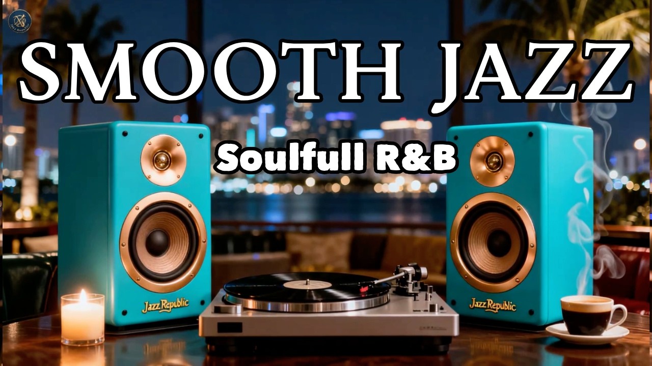 Smooth Jazz Coffee ☕ Cozy Evening Ambience for Focus, Relax & Stress Relief