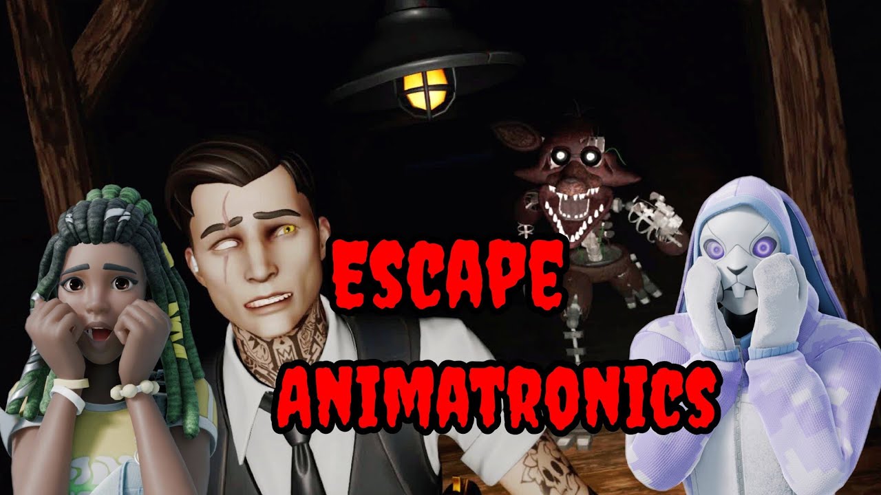 (Escape Animatronics) НОВАЯ карта ужасов Fortnite для UEFN! ВСЕ УЖЕ ПРОЙДЕНО!