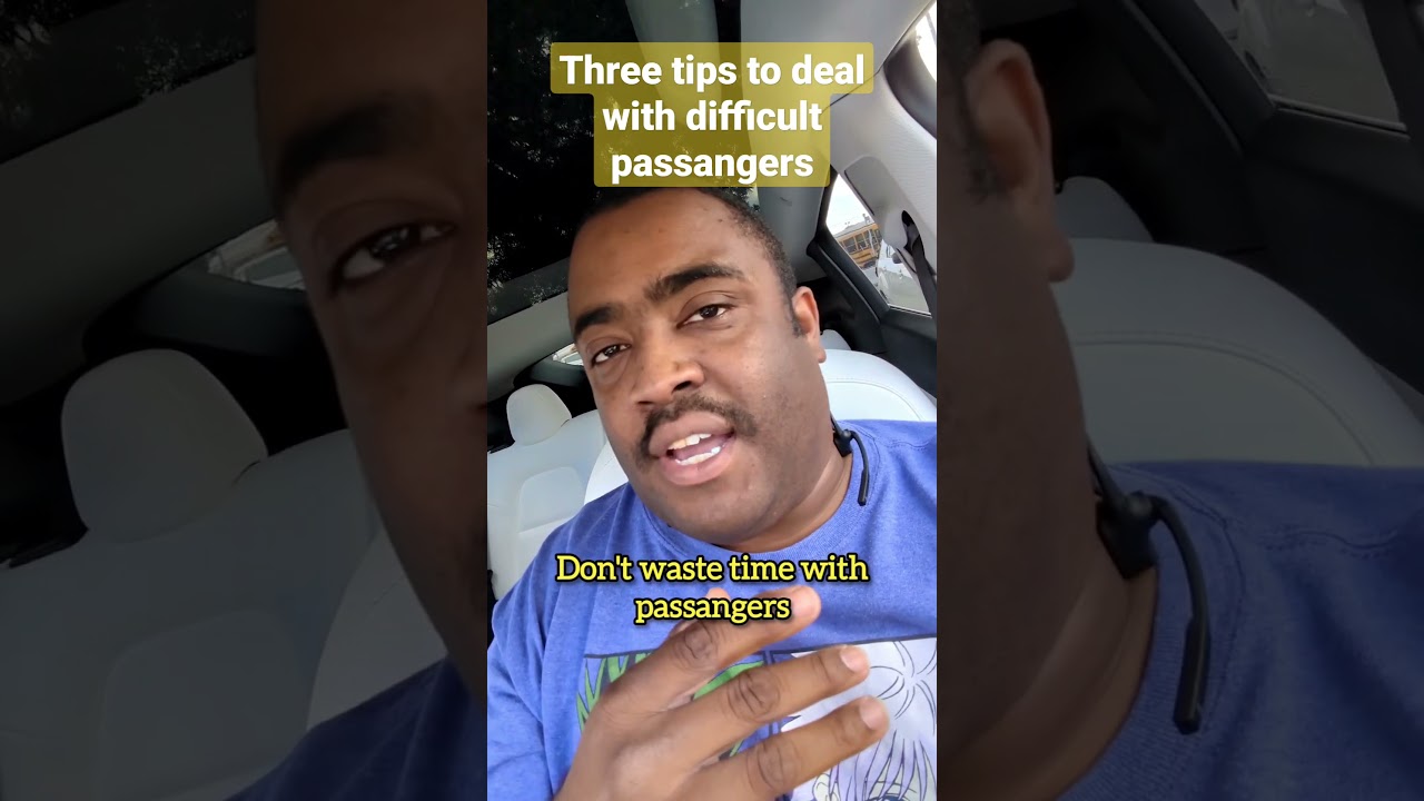 Navigating Challenges: 3 Expert Tips for Difficult Passengers on Lyft and Uber!