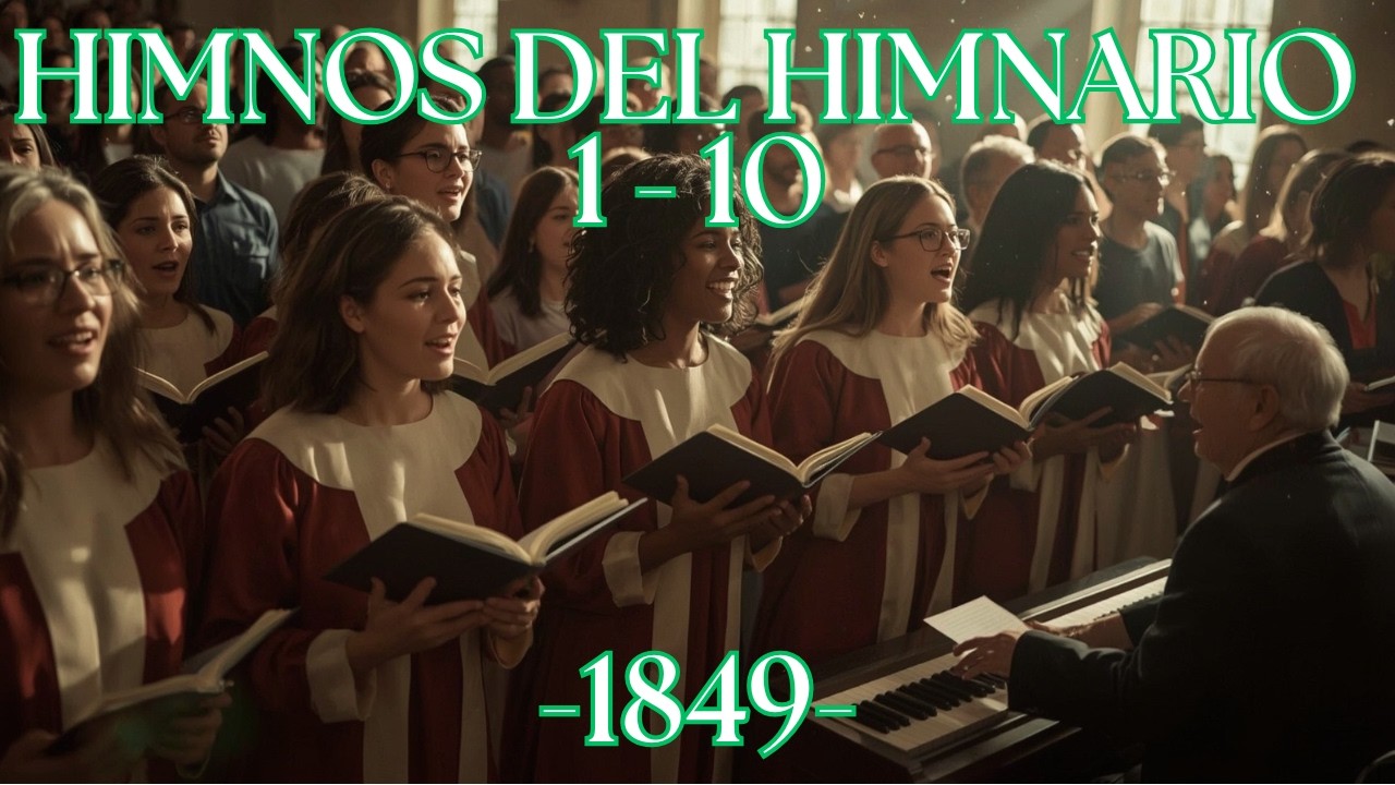 🎼30 MIN DE HIMNOS DEL HIMNARIO en GÓSPEL clásico 1945✝️DEL 1-10 PARA ADORAR A DIOS - ZARZA ARDIENDO🔥