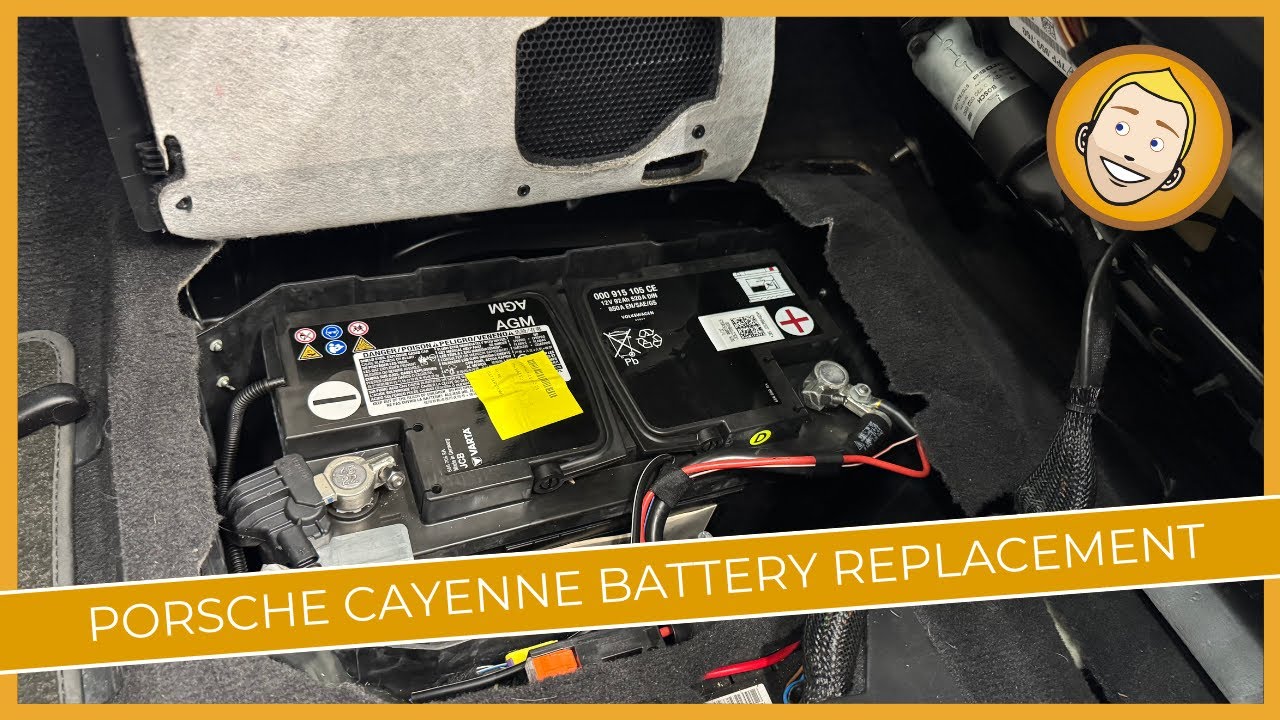 Porsche Cayenne Battery Replacement DIY