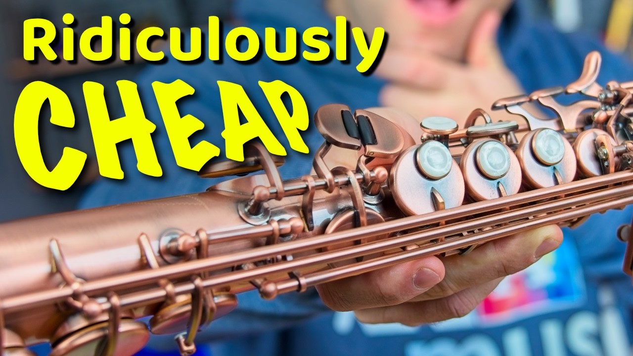 So...I Bought an AliExpress Soprano Sax... | Band Director Reviews