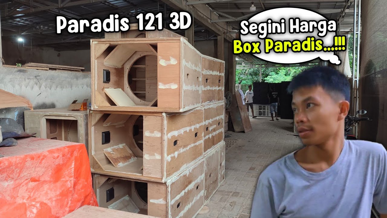 Bikin Kaget ❗ Ternyata Segini Harga Box Paradis 121 || By 3D Box Custom Bondowosoaa