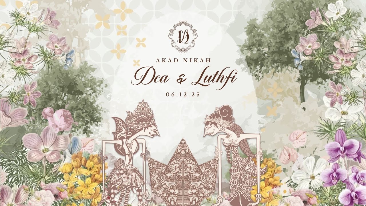LIVE - Akad Nikah Dea & Luthfi