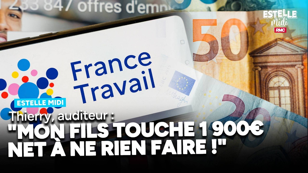 Un auditeur complètement choqué par ce que touche son fils au chômage