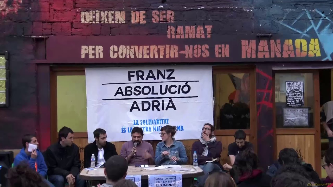 Can Vies evidencia cinisme del Tries. Acte final campanya per l&rsquo;absoluci&oacute; d&rsquo;en Franz i l'Adri&agrave;