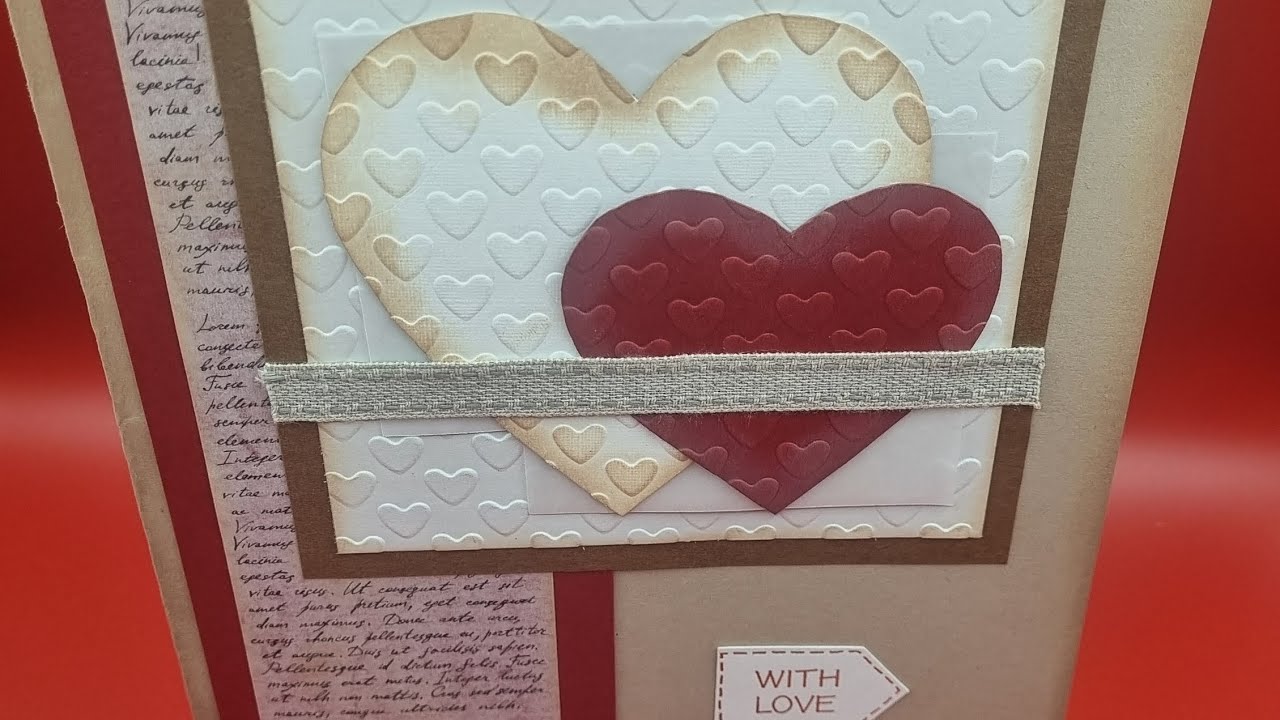 With Love Valentines Day Card