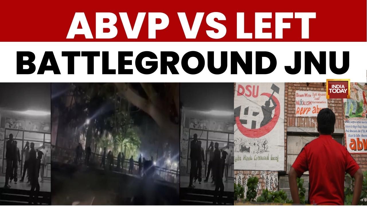 JNU Clash: JNU Campus Tense After Late Night Clashes Between Student Groups Over VC Statement