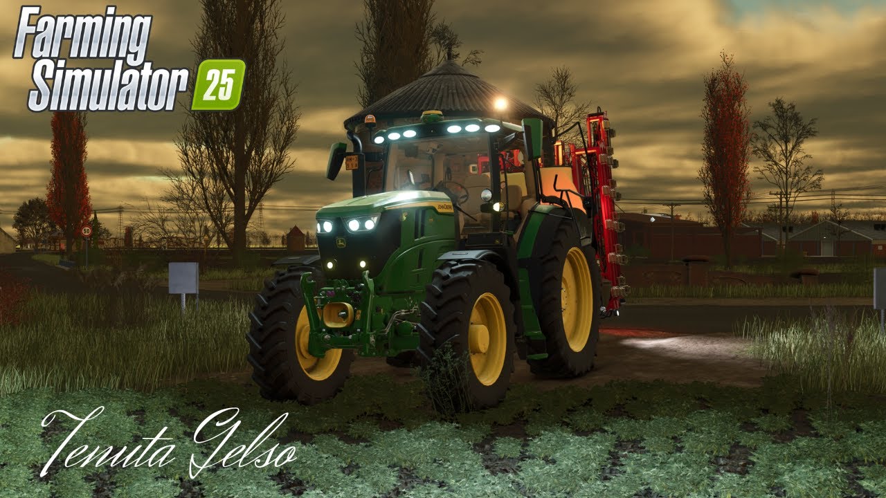 FS25 | John Deere 6R 175: Potenza e Precisione per un Diserbo Perfetto 🌱 Tenuta Gelso [Polesine]