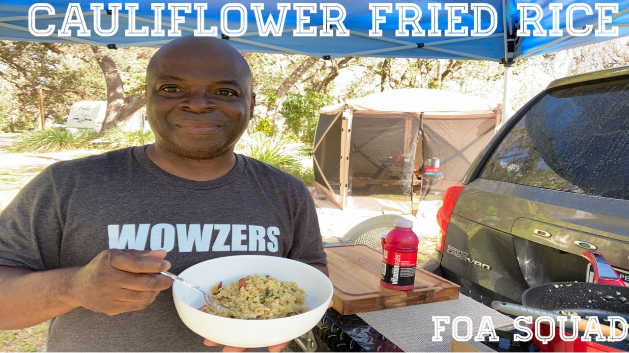 Living In A Minivan | Cauliflower Fried Rice | First 2023 Meetup