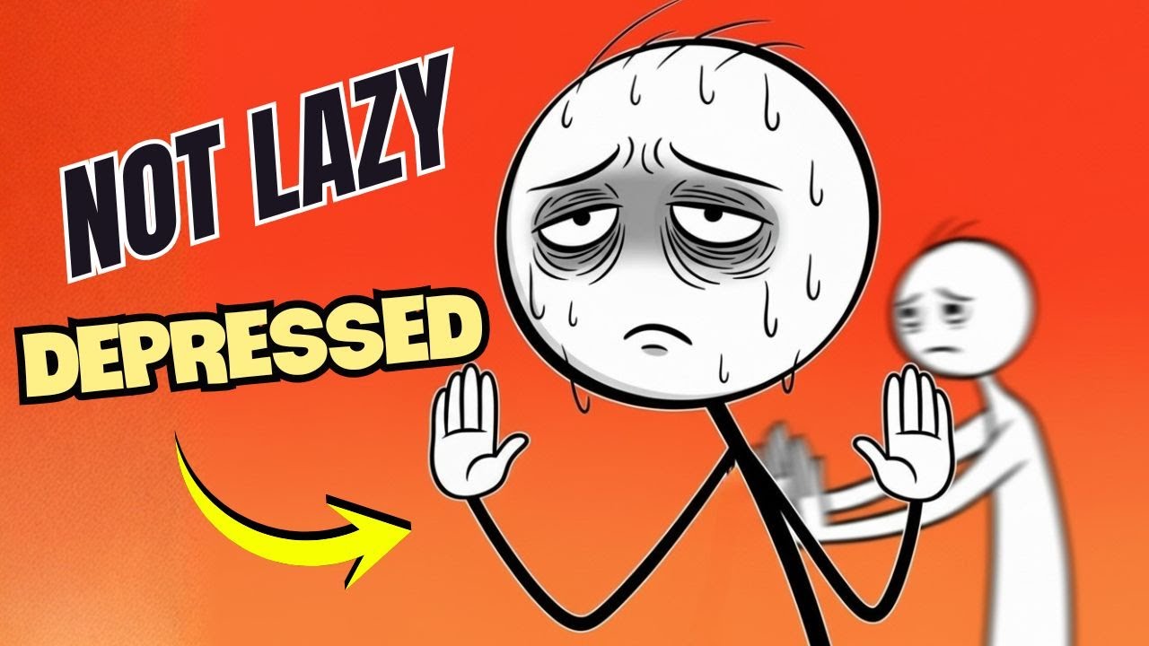6 Signs You’re Depressed, Not Lazy (Why Pushing Harder Makes It Worse)