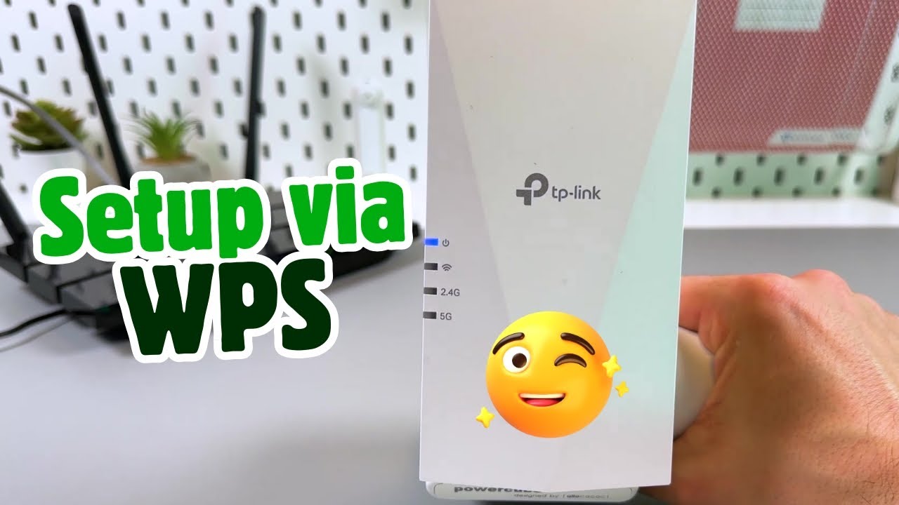 Простая настройка усилителя WiFi &mdash; как подключить TP-Link RE500X с помощью кнопки WPS