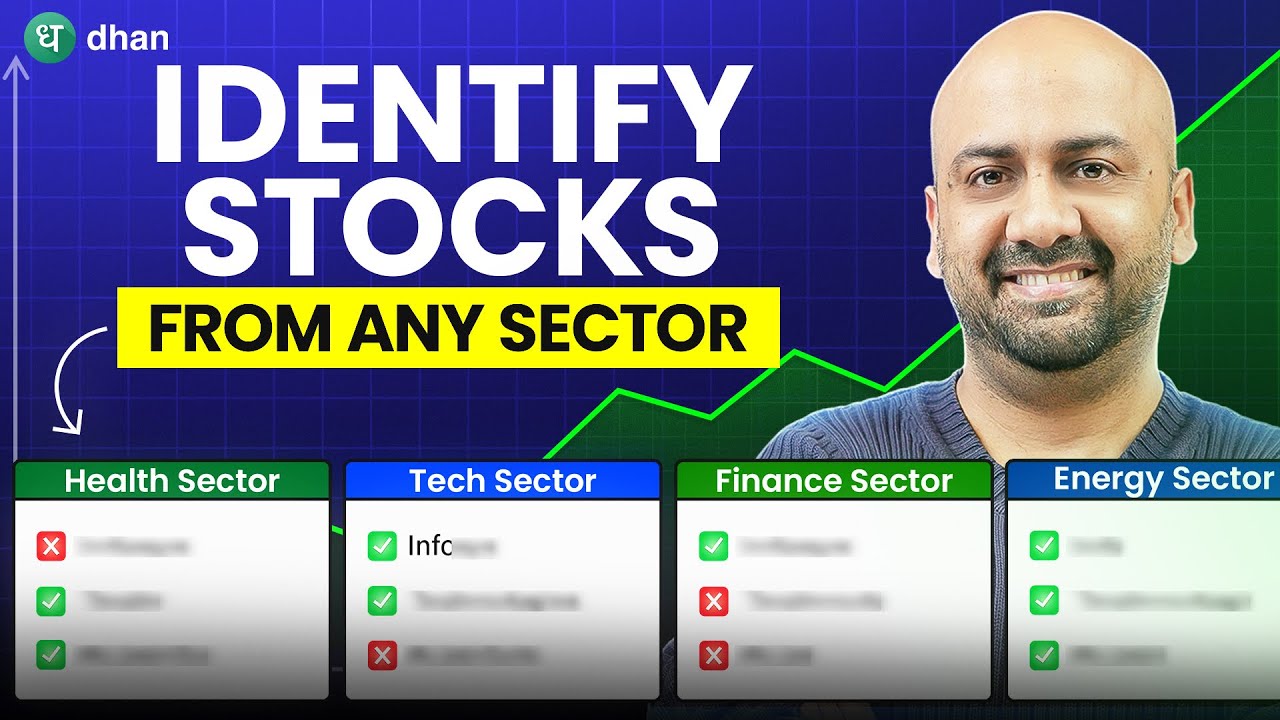 Identify The Leading Stock From Any Sector In 5 Mins | Sector-Wise Trading Strategy | Dhan