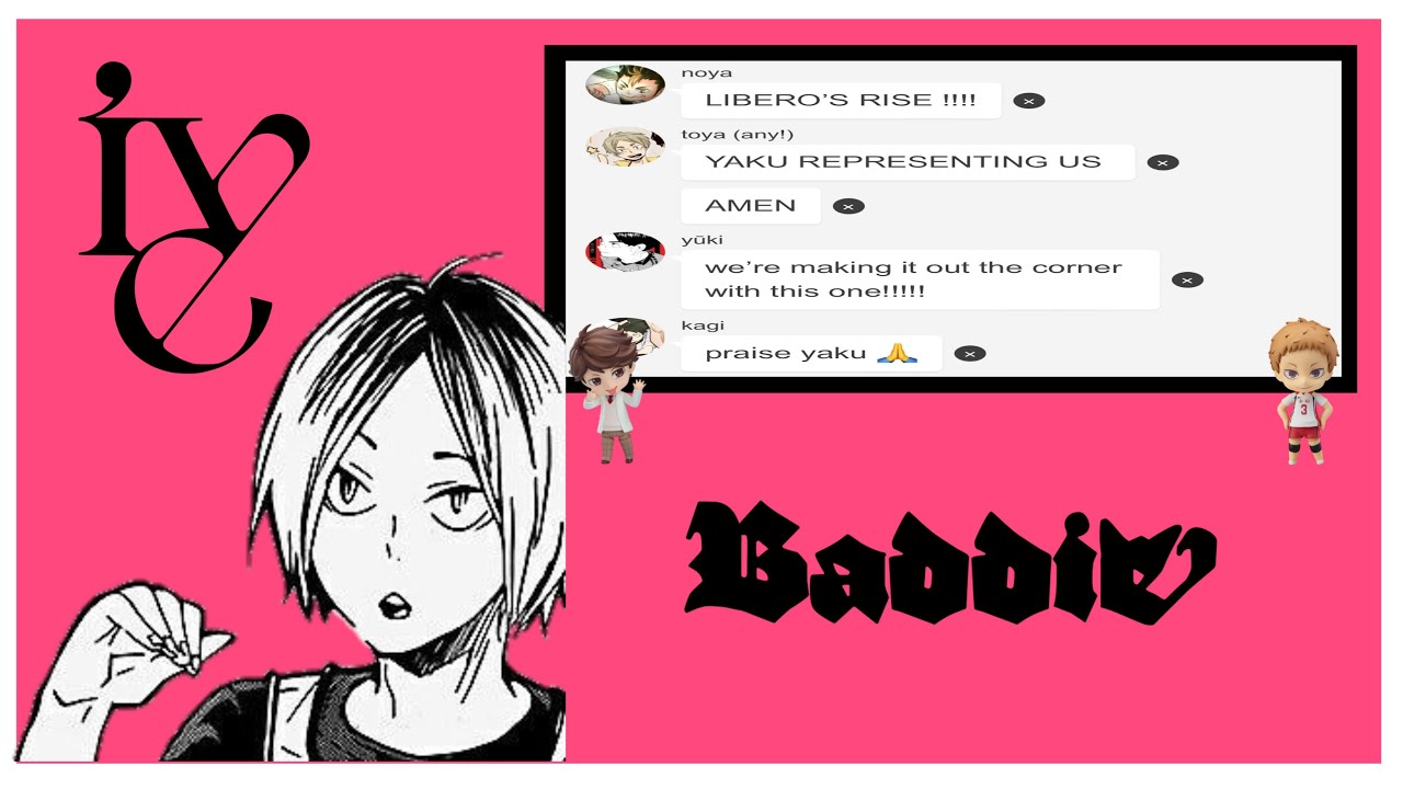 [ 😈 ] BADDIE - IVE | HAIKYUU x KPOP | FIRST HAIKYUU VID ON THIS ACC | 🚫 COPYRIGHT