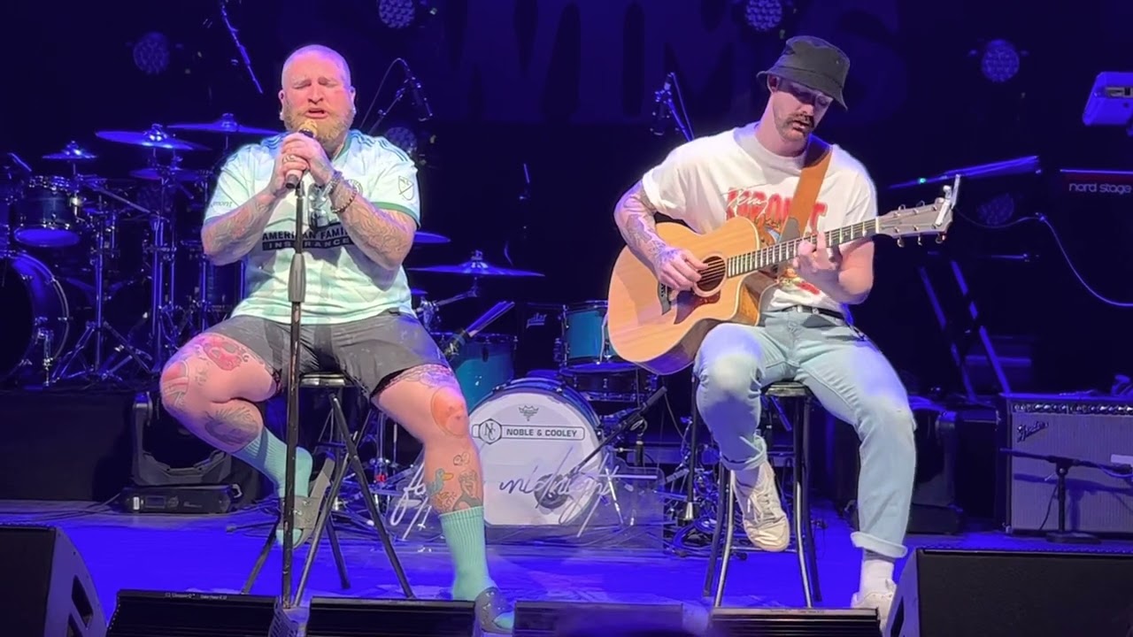 Teddy Swims covering Allen Stone&rsquo;s &ldquo;Give You Blue&rdquo; - Buckhead Theater Atlanta Georgia 5/7/22