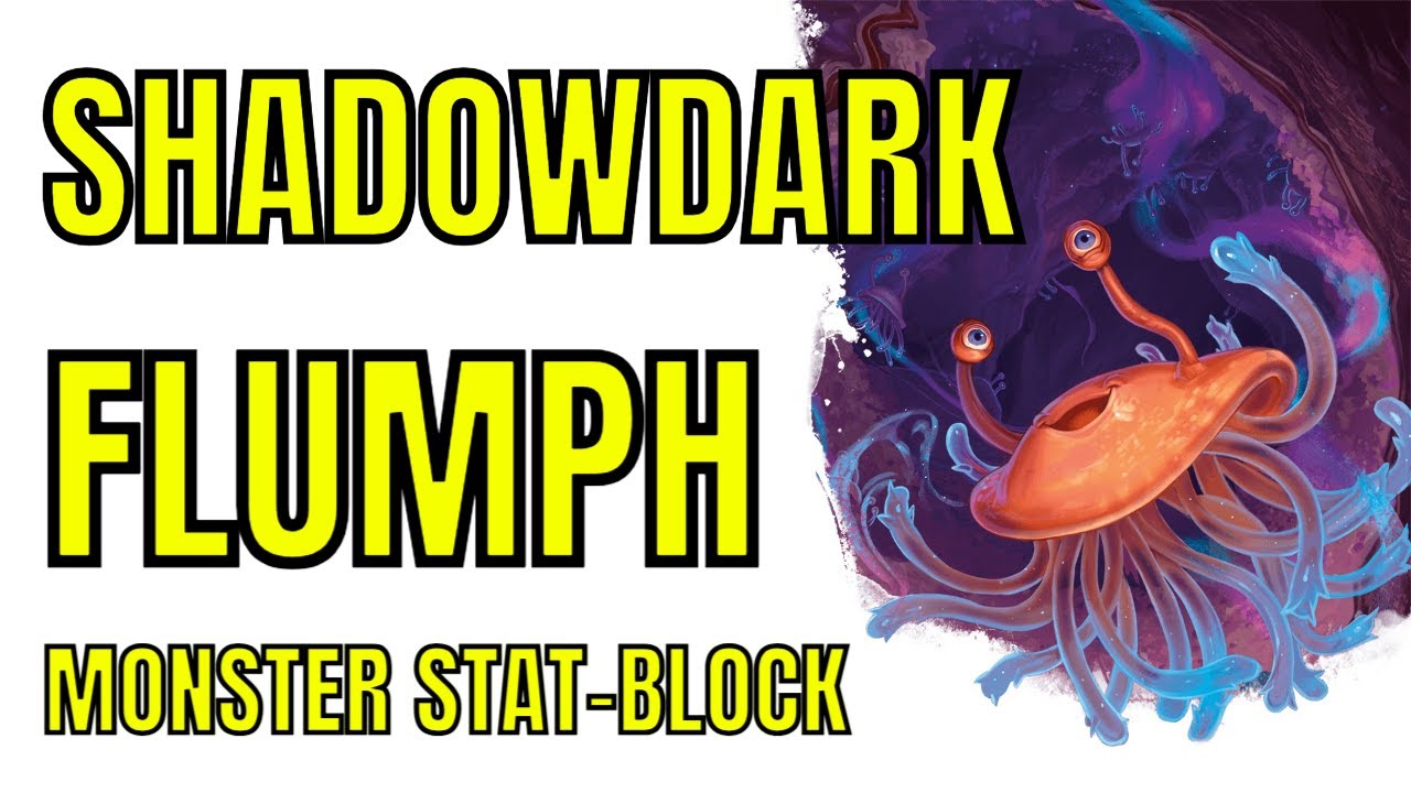 BUILDING SHADOWDARK FLUMPH MONSTER STAT-BLOCK 🔴#4k LIVE