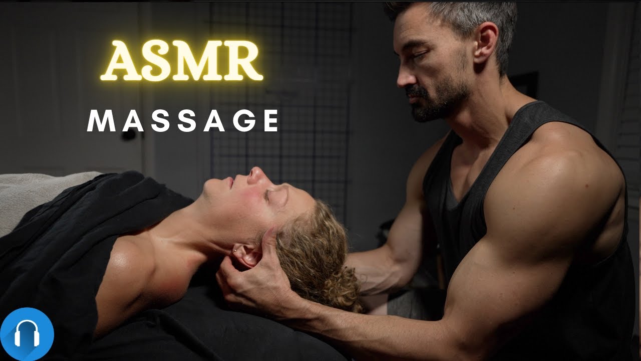 Fall Asleep to ASMR Massage & Watch Muscles Release  | No Talking