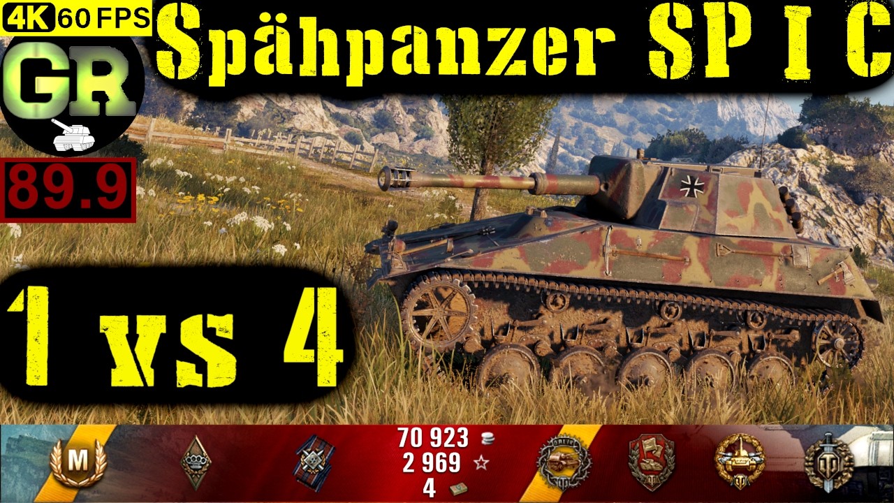 90_World of Tanks Spähpanzer SP I C WoT Replay - 6 Kills 4.6K DMG(Patch 1.4.0)