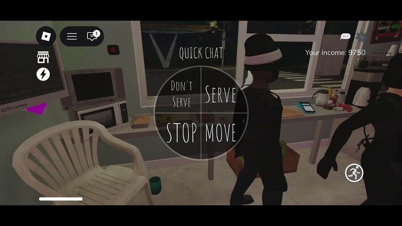 Scary Shawarma  2#funny #roblox #scary #scarygames ￼