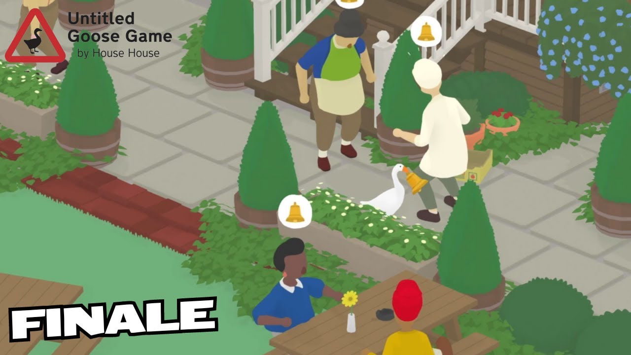 Finale | Untitled Goose Game PS5 | Golden Bell | Gameplay