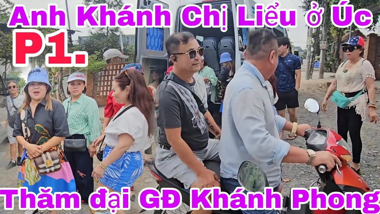 Anh Khánh Chị Liểu ở Úc cùng Đại Gia Đình ở Gò Vấp đến thăm gia đình Khánh Phong/ Người Thân.