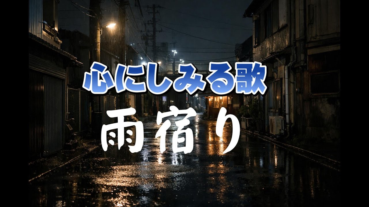 雨宿り（あまやどり）|最後に戻る傘|心のオリジナルソング