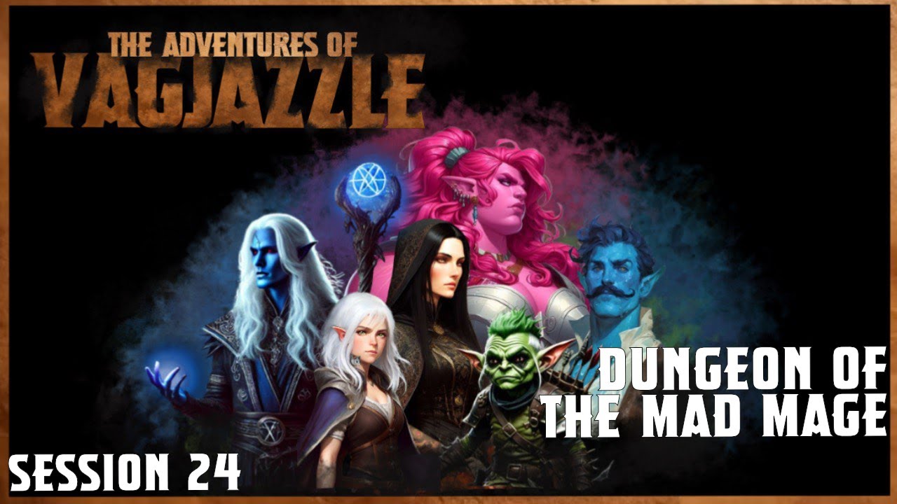 D&D LIVE - Dungeon of the Mad Mage: Session 24
