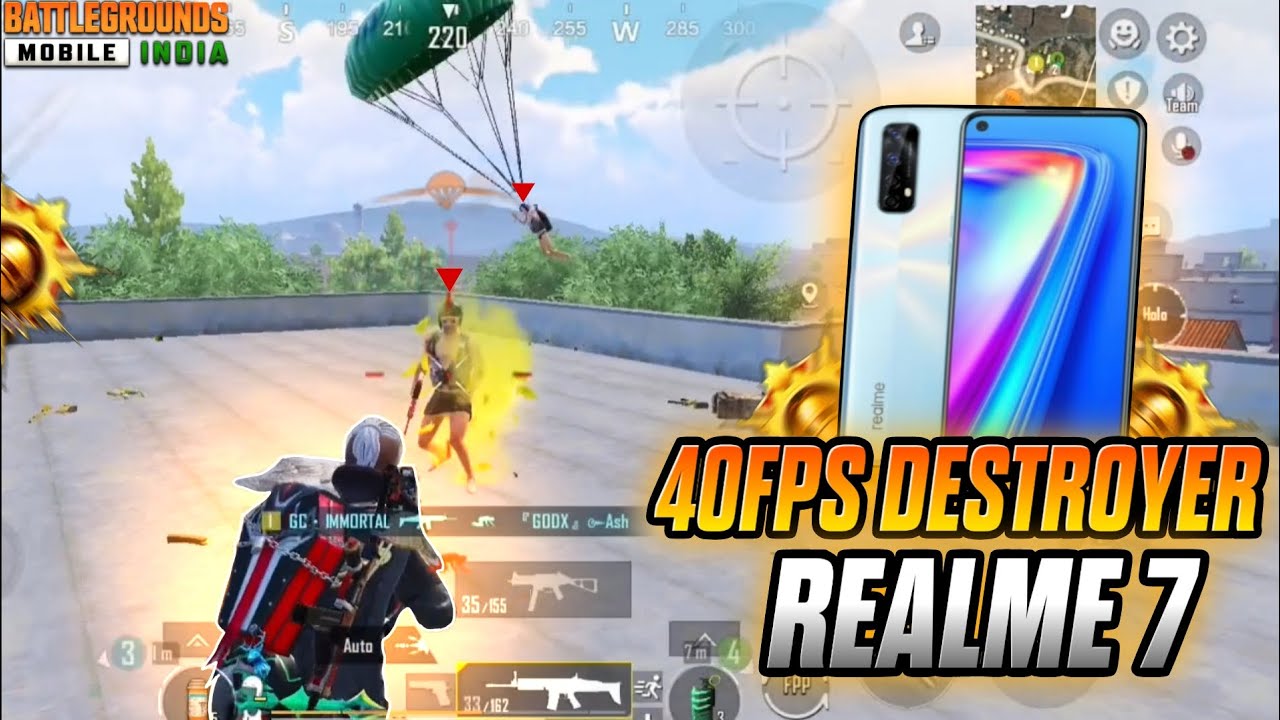 THE 40FPS DESTROYER🔱💀 | REALME-7 | BGMI GAMEPLAY | IMMORTAL OP | #bgmi #gaming #youtube #trending 