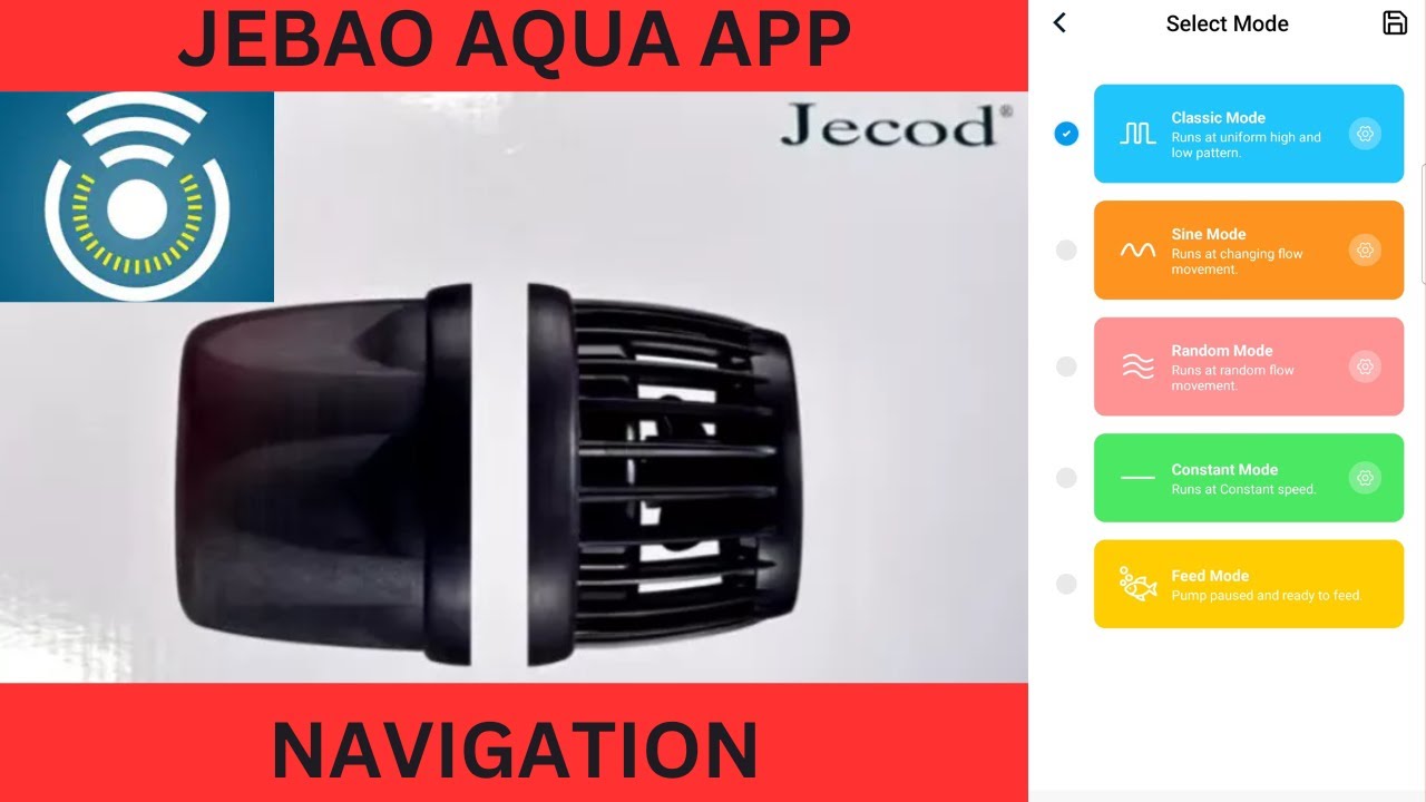 Легко ориентируйтесь в приложении Jebao Aqua с помощью этого руководства | DMP Wavemaker